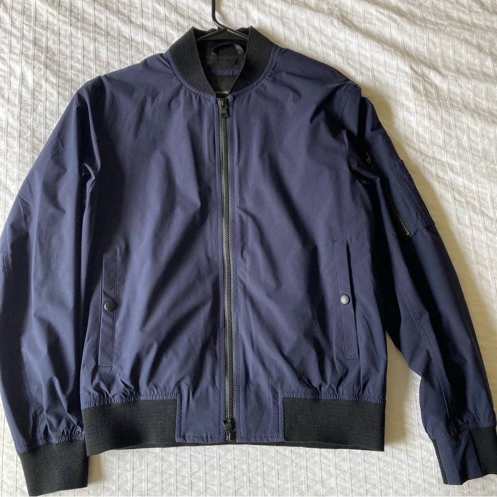 Banana Republic Motion Tech Bomber Jacket Men’s size S